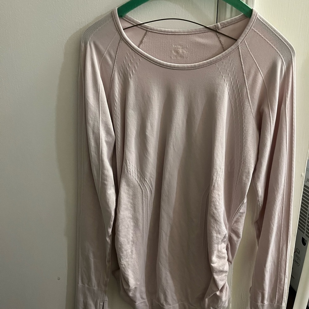 Athleta Soft Blush Speedlite Long Sleeve Top